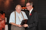 John and Mayor Watson with the award