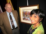 John with Rita Parikh