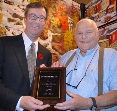 Ottawa Mayor Jim Watson and John Mlacak 