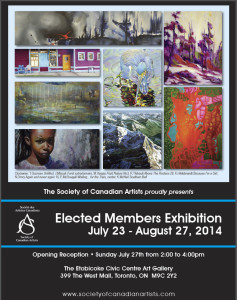 Society of Canadian Artists poster