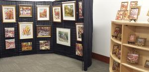 Gift of Art display